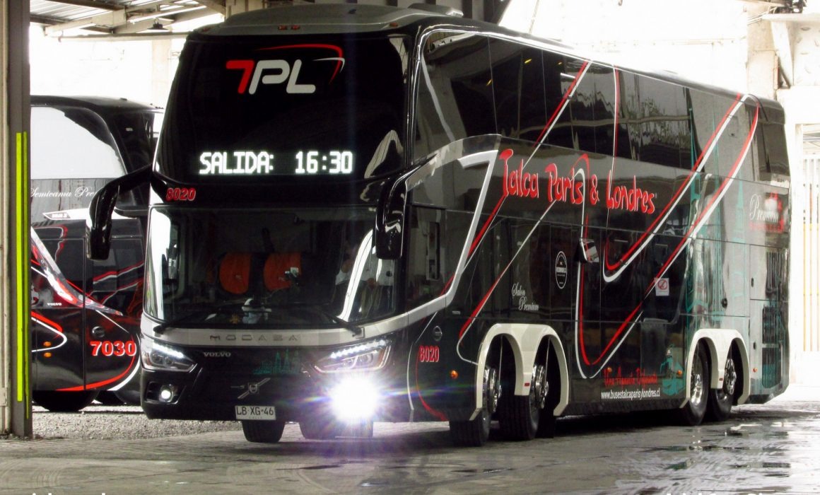 Buses TLP Talca Paris y Londres Foto de Ariel Cruz arielcruz.cl